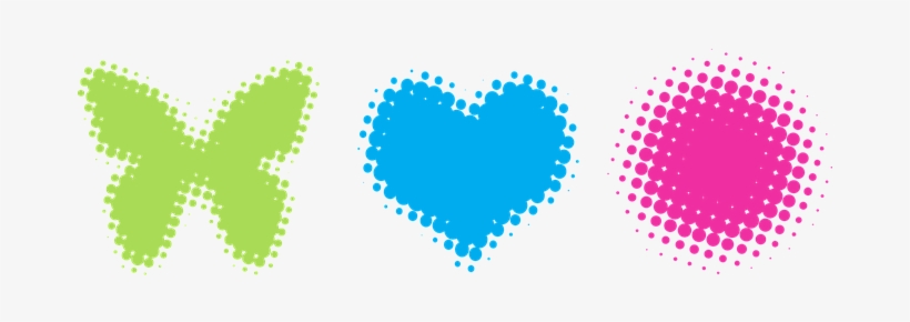 Dot Color Halftone Effect Glyph Butterfly - Transgression 2.0: Media, Culture, And The Politics, transparent png