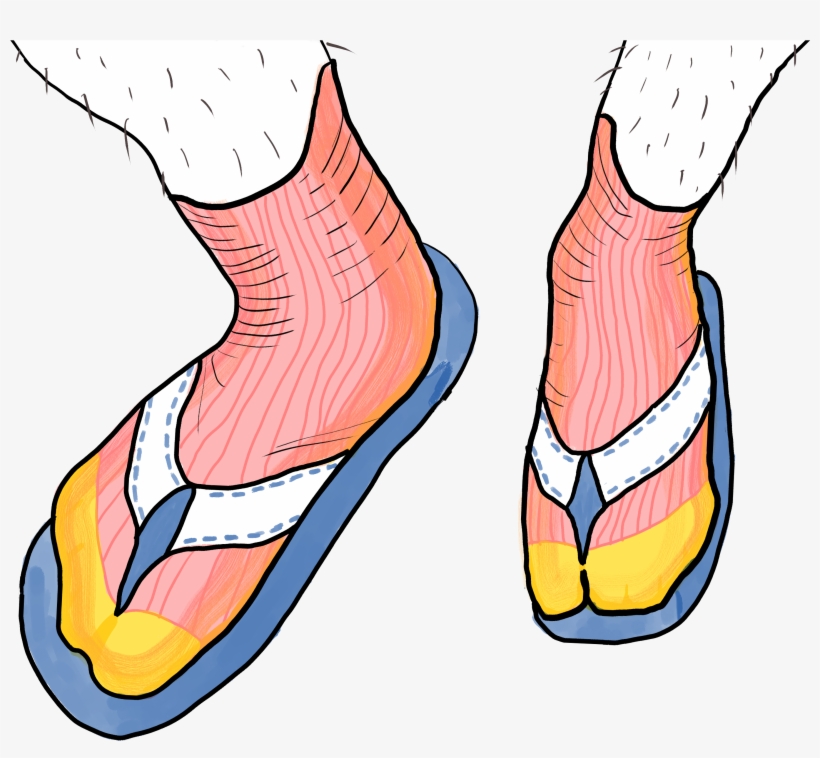 Sandals Clipart Sock Sandal, transparent png