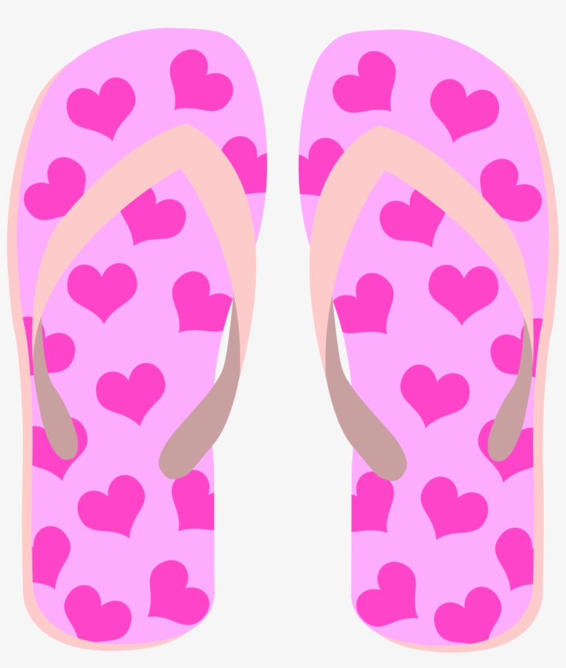 Big Image - Big Flip Flops Clipart, transparent png