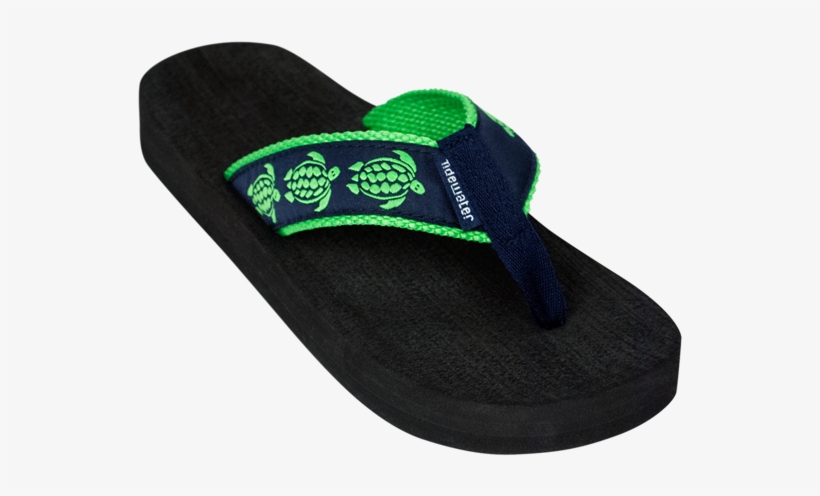 Tidewater Sea Turtle Flip Flops - Sea Turtle - 580x435 PNG Download