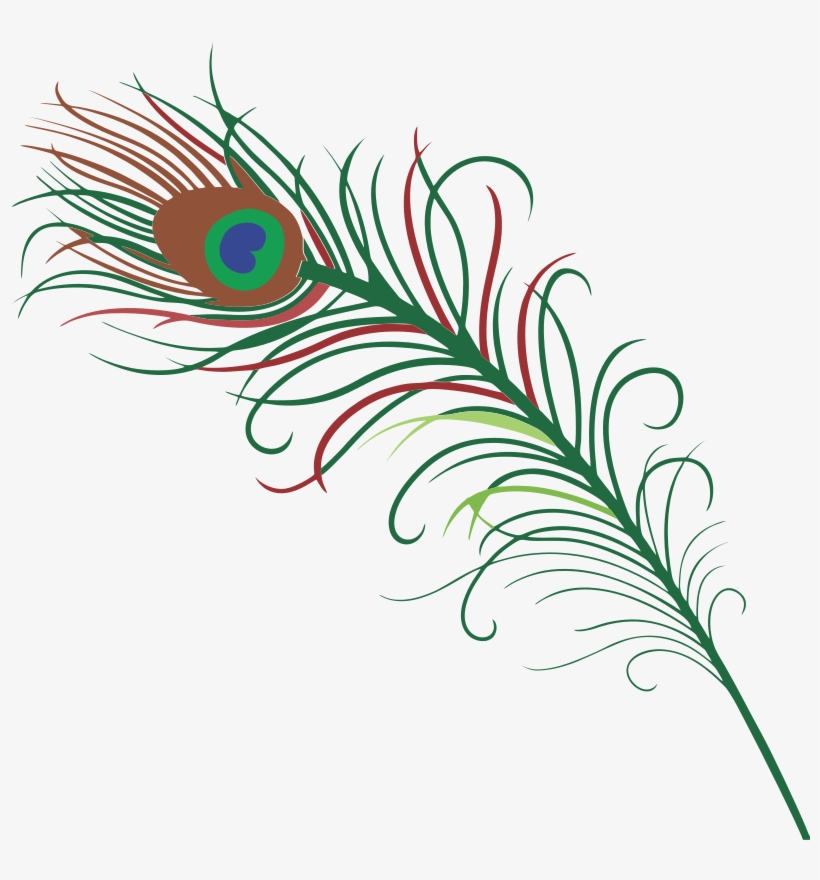 Peacock Feather Clipart At Getdrawings - Peacock Feather Images Hd, transparent png