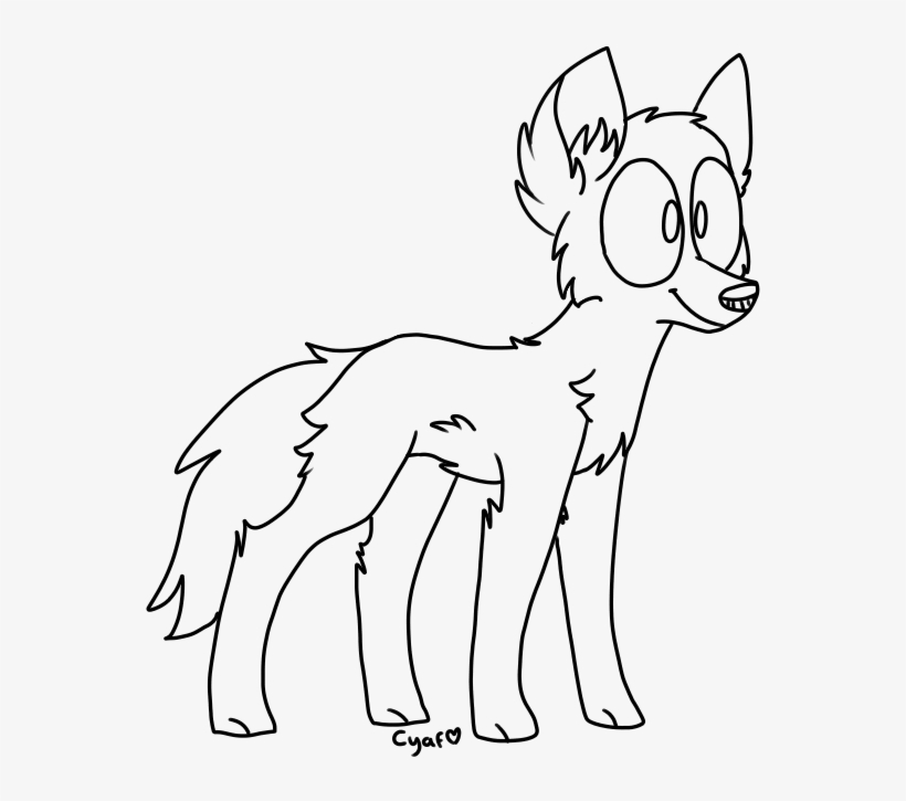 Amyspeedblue - Wolf Base, transparent png