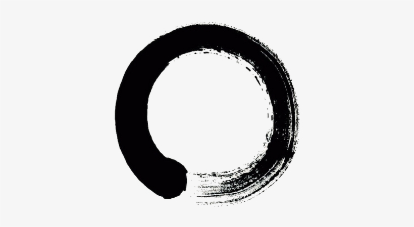 “in Zen Terminology, “mindlessness” Does Not Mean Insensitivity - Zen Circle Transparent Background, transparent png