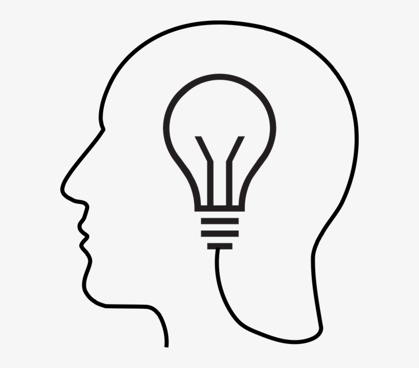 The Library Is Now Circulating S - Light Bulb Simple Drawing, transparent png