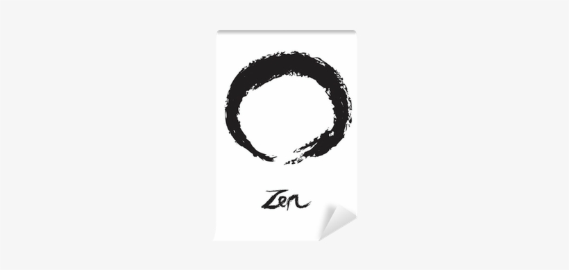 Zen Buddhism Circle Symbol Enso On White Background - Lower Mainland Down Syndrome Society, transparent png