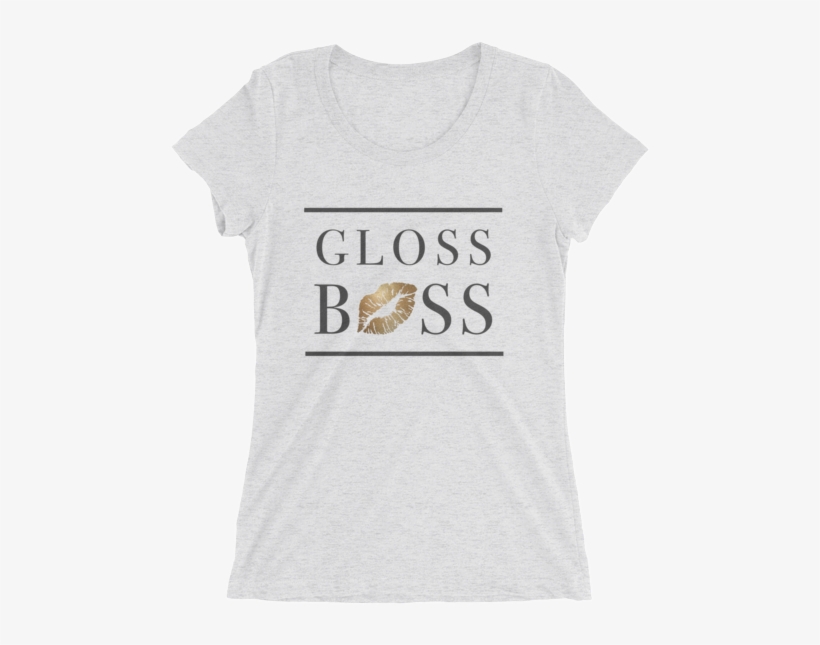 Gloss Boss Ladies' Fitted Tee - Pirate Booty Shirt, transparent png