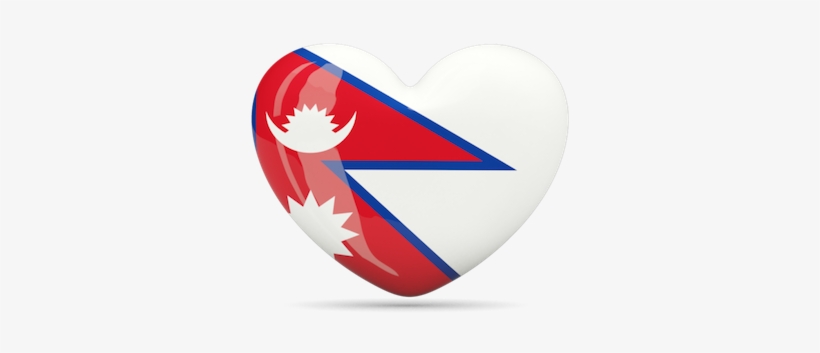 Nepal Flags Messages Sticker-10 - National Flags Of South Asian Countries, transparent png