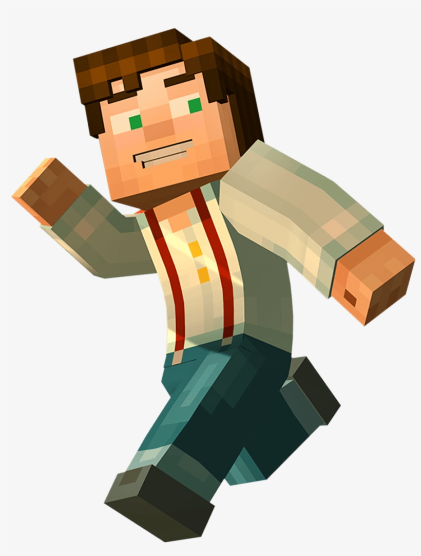 Story Mode / A Present Idea From The @nytimes 2015 - Minecraft: Story Mode (pc Dvd), transparent png