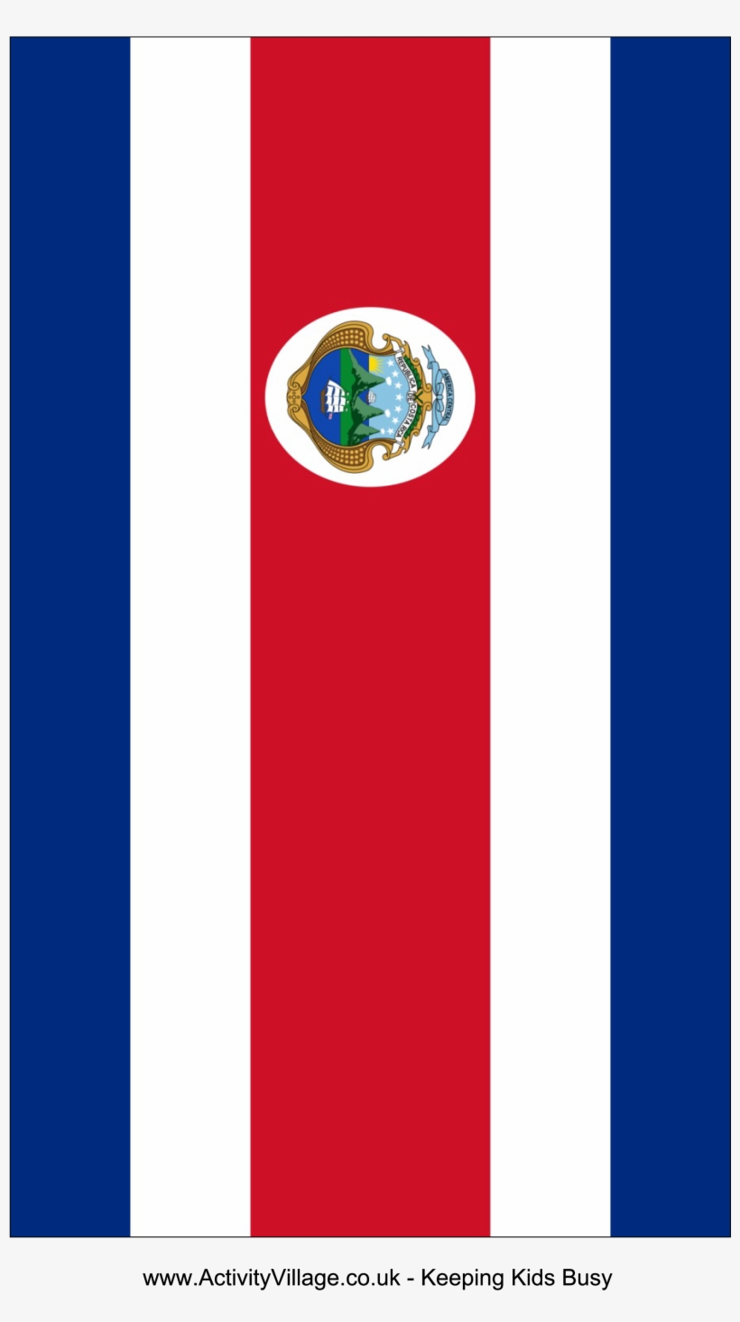 Costa Rica Flag - Costa Rica Flag Small, transparent png