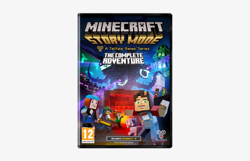 Story Mode - Minecraft Story Mode Complete Adventure Xbox 360, transparent png