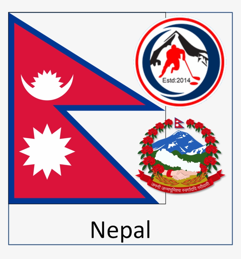 Federal Democratic Republic Of Nepal - Flag Of Nepal, transparent png