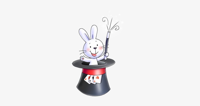 Magic Hat Png Welcome To Captain Jack Magic - Magician Bunny Clipart, transparent png