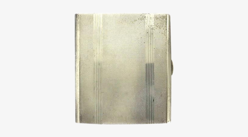Sterling Silver And Gilt Cigarette Case, English 1932 - Cigarette Case, transparent png