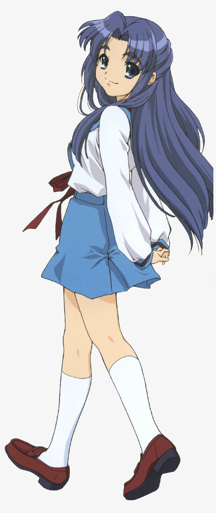 This Is Ryoko Asakura From The Melancholy Of Haruhi - Melancholy Of Haruhi Suzumiya Gif Transparent, transparent png