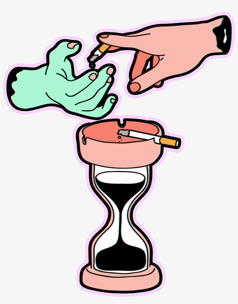 Smoke Cigarette Cigarette Hour Glass Glass Smoke Zombie, transparent png