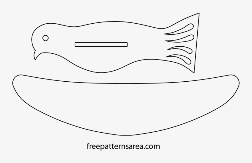 This Bird Ceiling Mobile Design Is A Simple Scroll Line Art