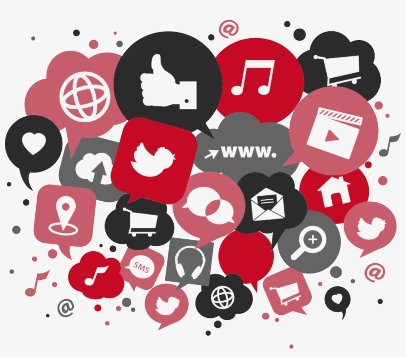 Pro E Solutions Offers You Social Media Consultancy - Social Media Png Red, transparent png