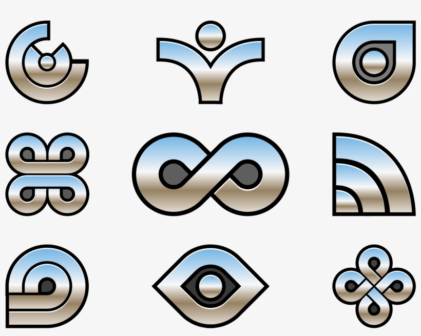 This Free Icons Png Design Of Abstract Chrome Icons, transparent png