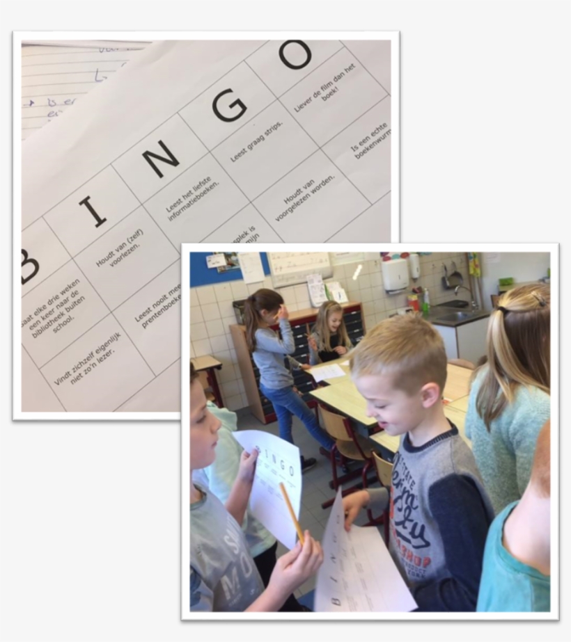 Leerlingen Komen Met Deze Bingo Meer Over Elkaars Leesgedrag - Student, transparent png