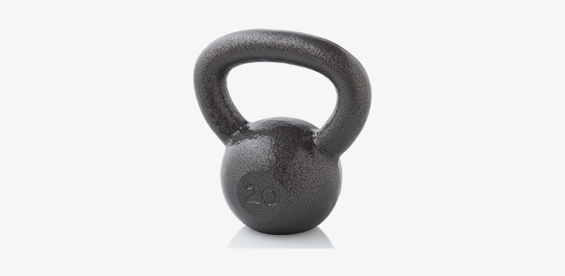 Workout Warehouse Accessories Gold's Gym 20 Lb - Gold's Gym 20 Lb Cast Iron Kettlebell, transparent png