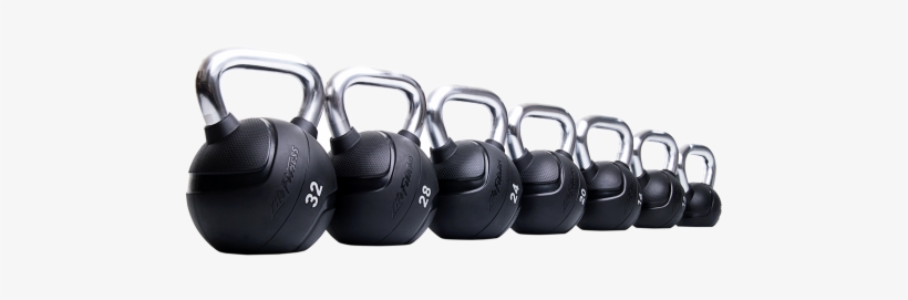 Rubber Kettlebells - Kettlebell, transparent png