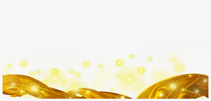 Light Ribbon With Transprent Png - Cinta Dorada Png, transparent png