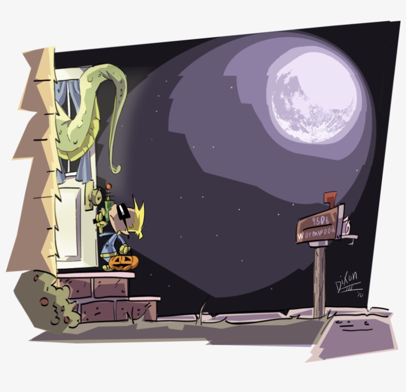 Trick Or Treat - Happy Halloween Calvin And Hobbes, transparent png