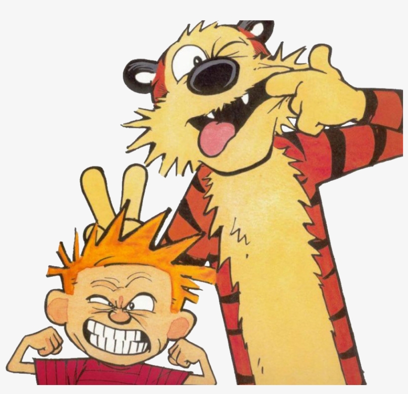 Also, I Transmogrified That Calvin And Hobbes One Into - Christopher Robin And Tigger, transparent png
