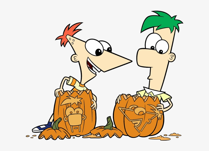 Disney Halloween Clip Art 6 - Раскраски Финес И Ферб, transparent png