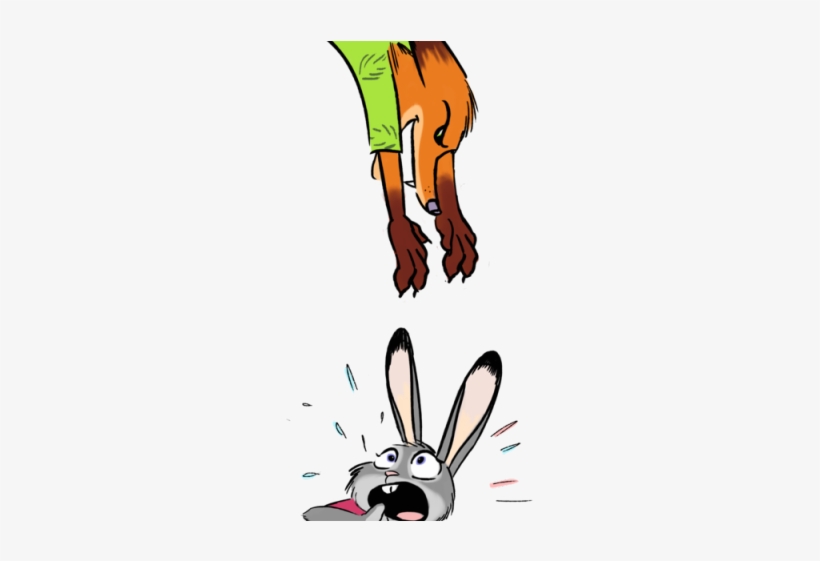 Calvin And Hobbes Clipart Fan Art - Zootopia, transparent png