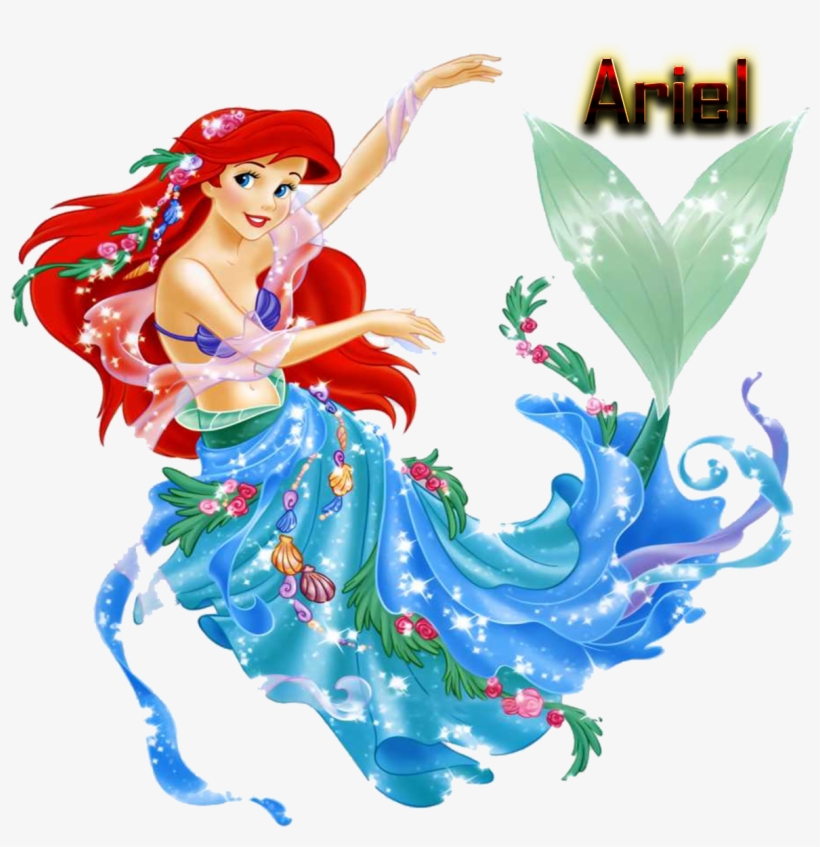 Открытка С Ариель День Рождения, transparent png