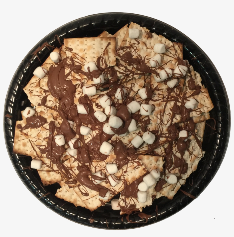 Smore's Matzo Platter - Chocolate, transparent png