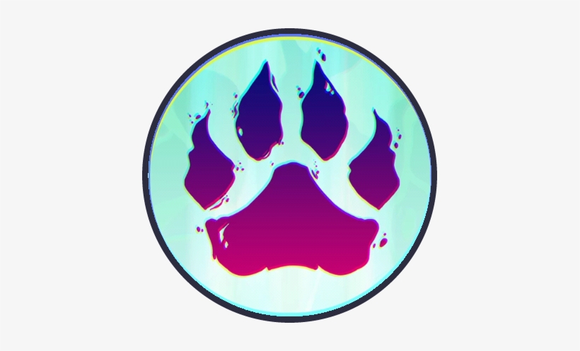 Wolf Paw Circled - Wolf Paw Agario, transparent png