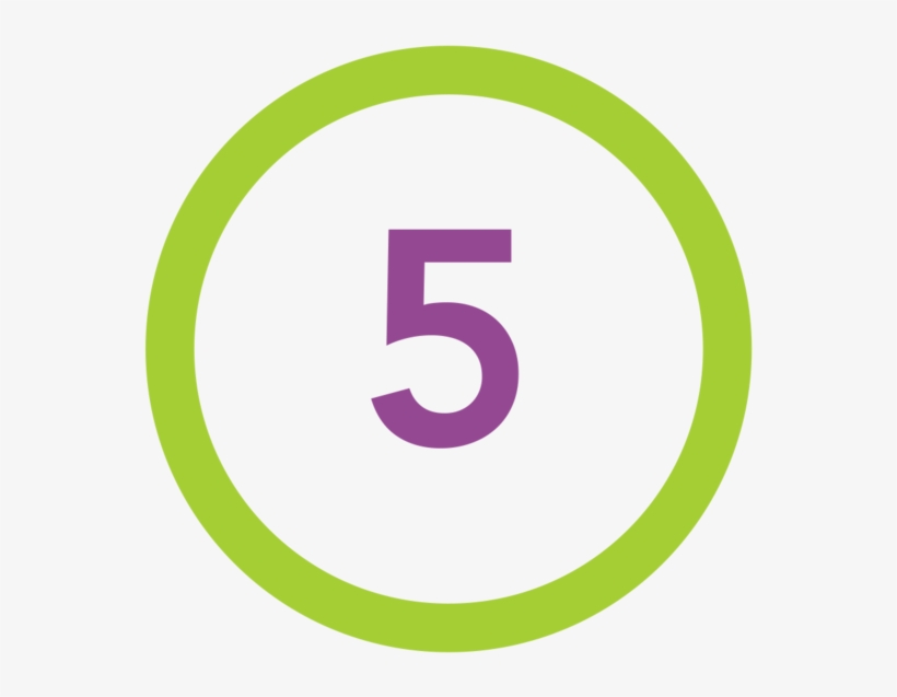 5 - Circle, transparent png