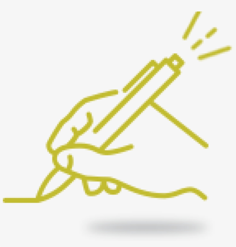 Enter Award Icon - Manito Con Lapiz Png, transparent png