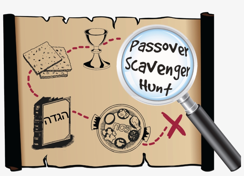 Pj Library Passover Scavenger Hunt - Passover Treasure Hunt, transparent png