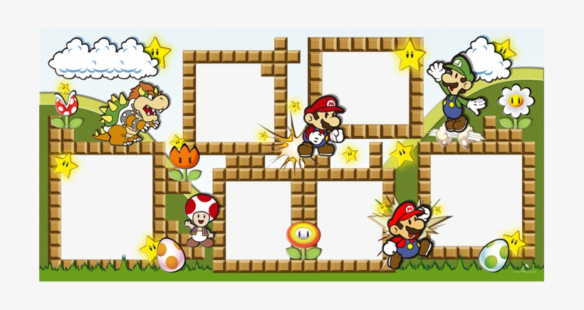 Plantilla Child 2 - Paper Luigi, transparent png