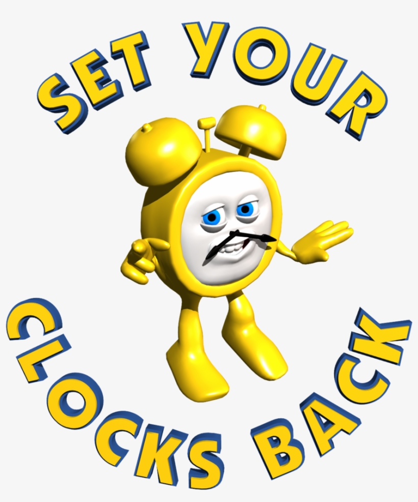 Set Your Clocks Back - Daylight Savings Fall Png, transparent png