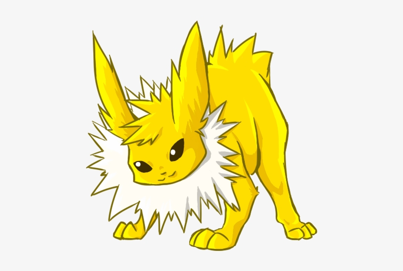 Jpg Freeuse Jolteon Chibi By Kientrae On Deviantart - Painting, transparent png