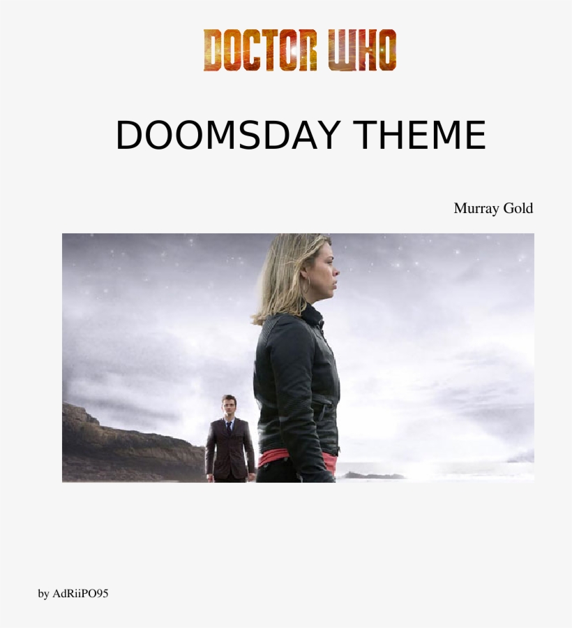 Doomsday Theme Sheet Music Composed By Murray Gold - Doctor Who And Rose, transparent png