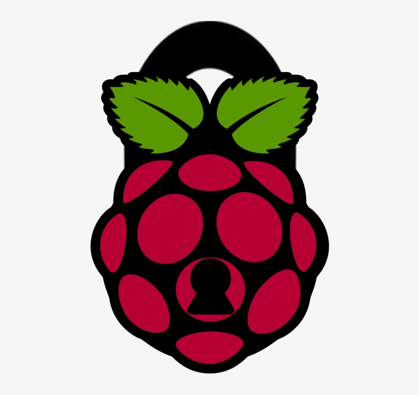 Facial Recognition/rfid Lock With Raspberry Pi - Raspberry Pi Logo, transparent png