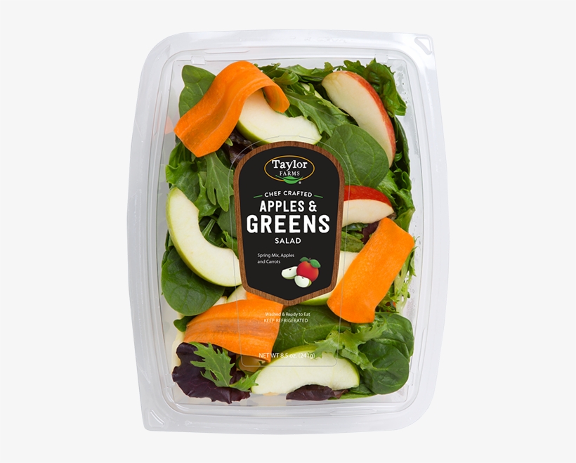 Apples & Greens - Taylor Farms Apples And Greens Salad, transparent png