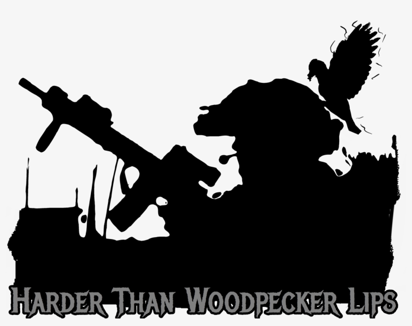 Woodpecker Lips Short Sleeve Unisex T Shirt - Military, transparent png