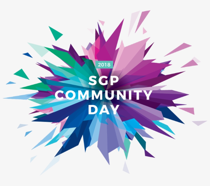 Sgp Community Day - Geometric Firework, transparent png