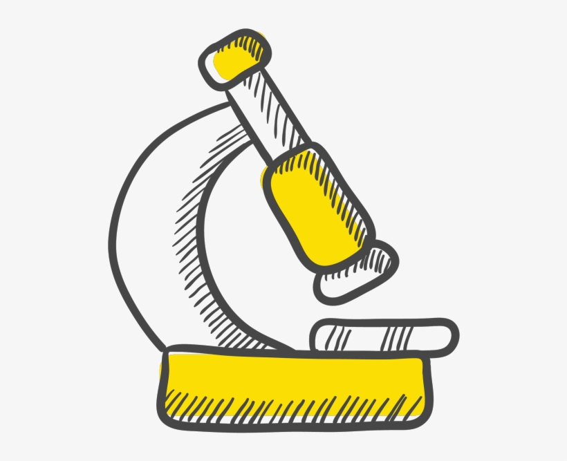 Research - Microscoop Schets, transparent png