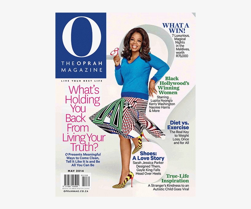 Peepers Featured In The April 2014 Issue Of Oprah Magazine - O, The Oprah Magazine, transparent png