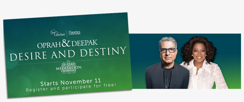 21-day Guided Meditation With Deepak Chopra & Oprah - Les 10 Commandements De La Reussite Au Feminin, transparent png