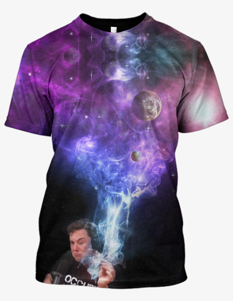3d Elon Musk Tshirt - Elon Musk Smokes T Shirt, transparent png