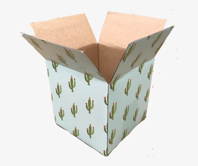 Cactus Shipping Boxes 5x5x5 - Box, transparent png