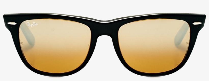 Ray Ban Wayfarer Icon In Gold Heritage - Ray-ban, transparent png